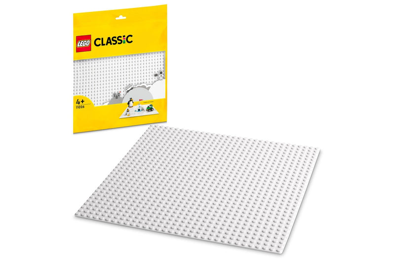 LEGO Classic: White Baseplate - (11026)