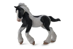 CollectA - Gypsy Foal Piebald (Black & White)