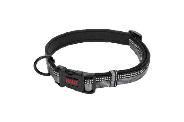 Halti Comfort Dog Collar (Black) (L - Neckline: 45cm-66cm)