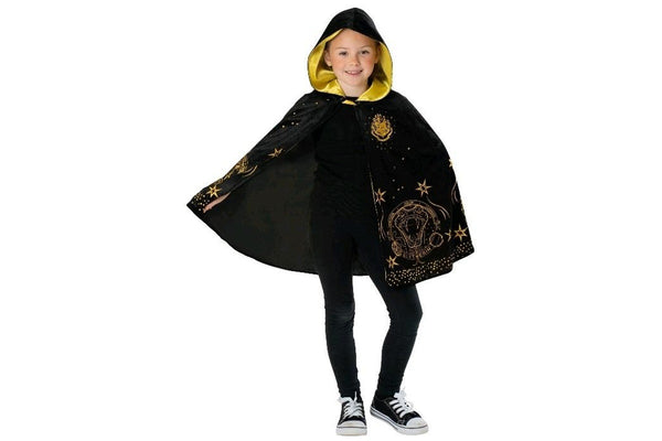 Harry Potter: Hogwarts Hooded Robe - Black & Gold (Size: 9+)