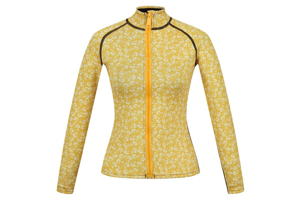 Regatta Womens/Ladies Orla Kiely Parsley Scuba Top (Yellow) (14 UK - 16 UK)