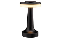 LUMIRO Portable LED Table Lamp with Touch Sensor - Black