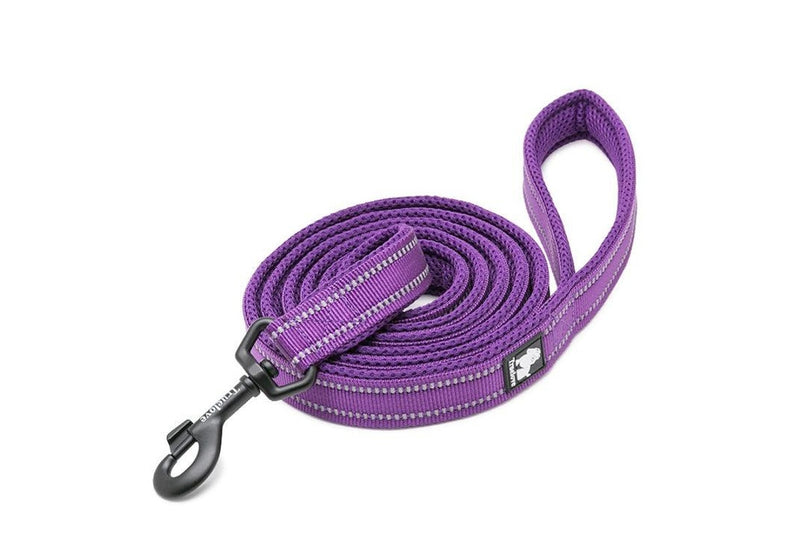 Reflective Pet Leash 2 Meters Purple -