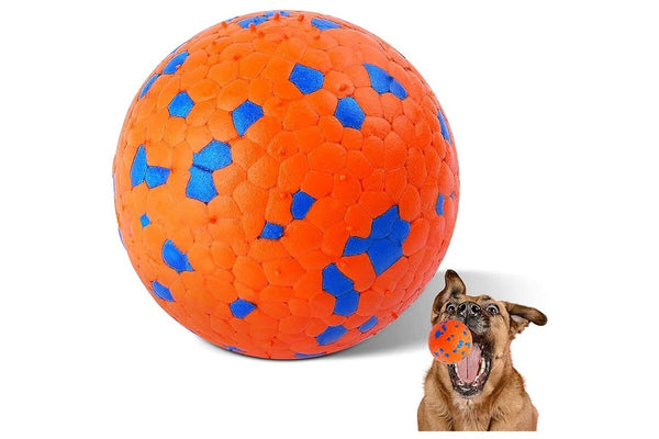 Eco-friendly Strong Floatable Teeth Cleaning Dog Chew Ball For Medium Large Dogs
