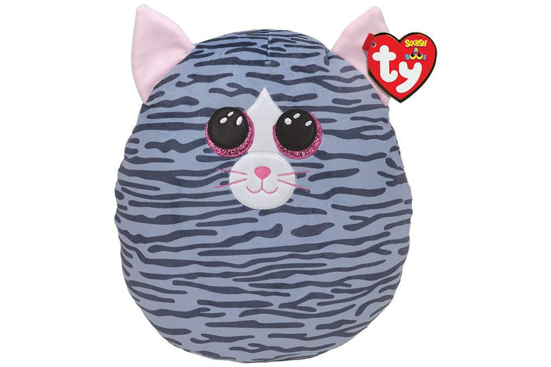 Ty Squishy Beanies: Kiki the Cat - 14" Plush