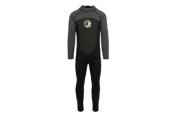 Regatta Mens Grippy Wetsuit (Black/Dark Grey/White) (S-M)