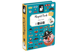 Janod: Boys Crazy Faces Magneti'book