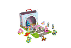 Tooky Toy Princess Story Interactive Box Kids Toddler Portable Toy Chest Set 3y+