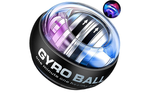 Wrist Power Ball With Led Lights - Grip Strengthener And Fun Toy