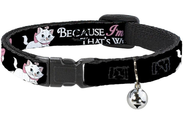 Disney: Aristocats Breakaway Cat Collar with Bell - Marie