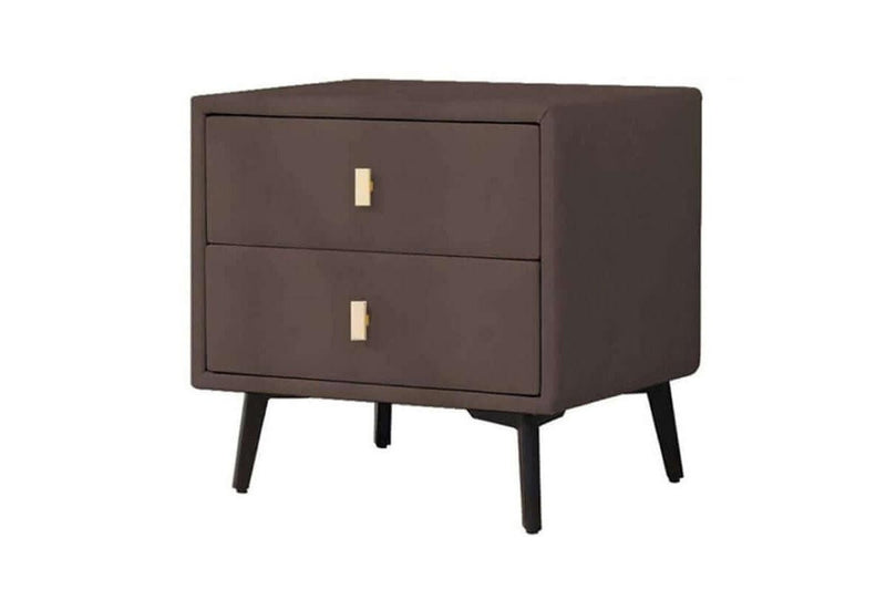 Bedside Table Nordic Modern Wooden 2 Drawer