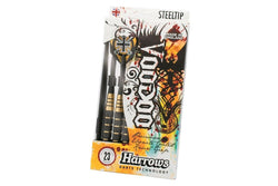 Harrows Voodoo Brass Darts (Pack of 3) (Black/Gold) (23g)