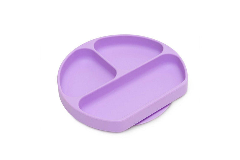 Bumkins: Silicone Grip Dish - Lavender