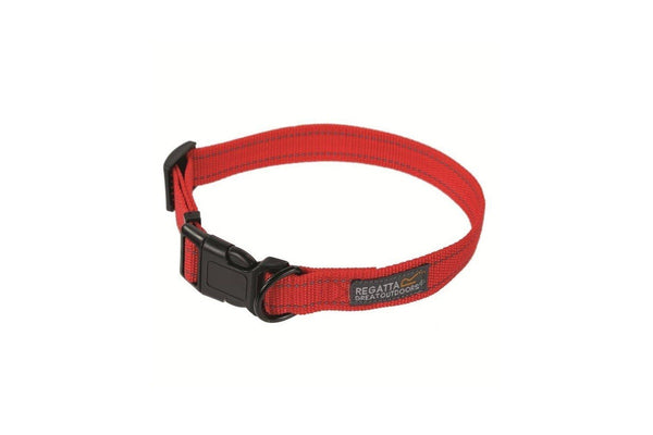 Regatta Comfort Dog Collar (Red) (30-55cm)