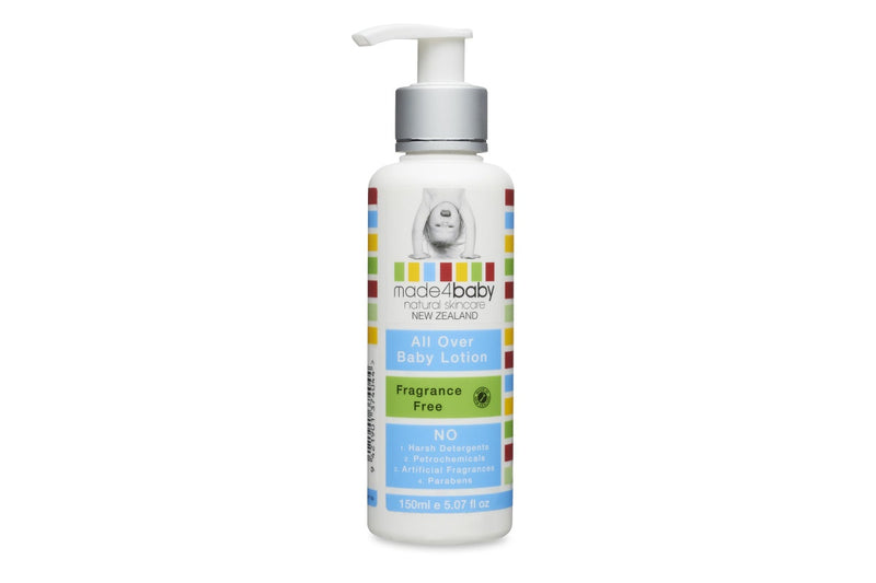 Made4Baby: All Over Baby Lotion - Fragrance Free (150ml)