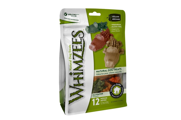 Whimzees: Alligator- Medium 12 Pack