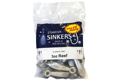 Starfish Reef Sinker Value Pack 3oz x 12