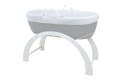 Shnuggle: Dreami Moses Basket - Light Grey