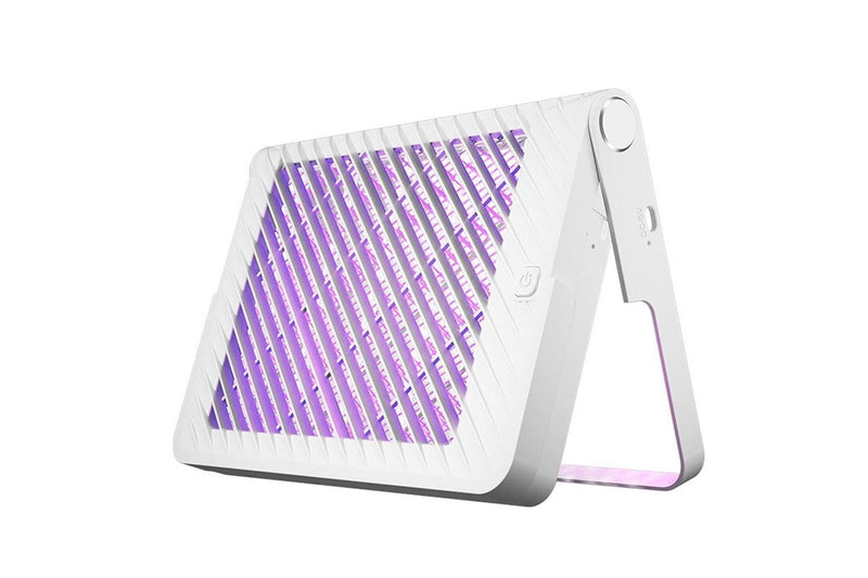 Vibe Geeks Usb Rechargeable Uv Electric Shock Mosquito Zapper Lamp