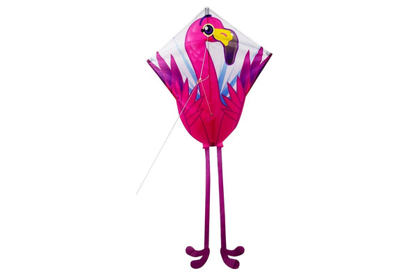 Kites Ready 2 Fly: Plastic Diamond Kite - Flamingo