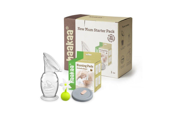 Haakaa: New Mum Starter Pack - White Stopper (Generation 2 150ml Pump)