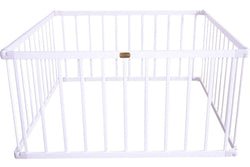 TikkTokk: Little Boss Square Playpen - White