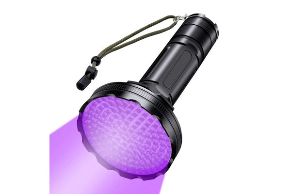 128 LED UV Blacklight Flashlight