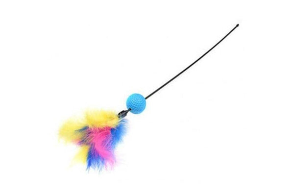 Funny Lantern Feathers Design Make Cat Bar Pet Toy