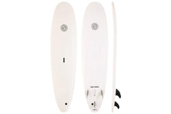 Gnaraloo Beach Cruiser Surfboard - White - 7'0