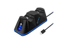 4Gamers PS5 SP-C100V Twin Charging Dock (Black)