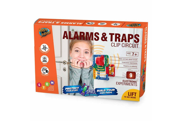 Heebie Jeebies Clip Electric Circuit Alarms & Traps Kids Science Toy Set 7+