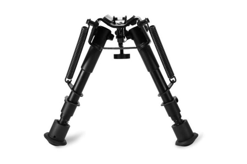 Adjustable 6 To 9 Inch Legs Sniper Hunting Riflescope Bipod Black - Standard