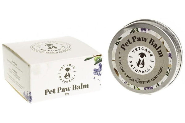 Olive's Kitchen: Vet Love Naturally Pet Paw Balm - Healing & Moisturising Ointment - 30g