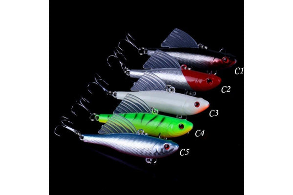 6.5cm/17.2g Fast Sinking Wings Vib Pencil Fishing Lures Kit