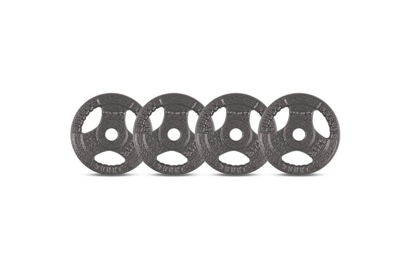 Cortex 2.5Kg Tri-Grip Standard Plates 25Mm (Set Of 4) - One Size