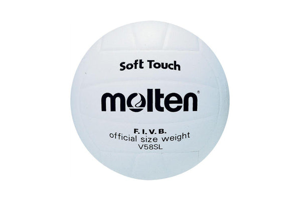 Molten V58SL Volleyball (White/Black) (5)