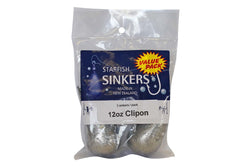 Starfish Clip-On Sinker Value Pack 12oz x 3