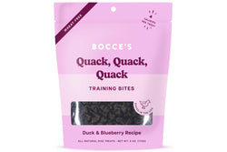 Bocce's Bakery: Quack, Quack, Quack Training bites - 6oz