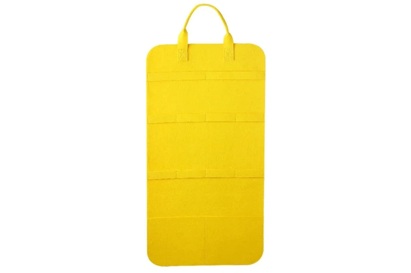 Pet Storage Bag Cat Toy For Stick Toys Catnip Dog Comb Interactive Organizer Products - Yellow