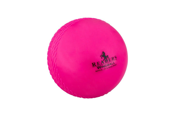 Readers Windball Cricket Ball (Pink) (One Size)