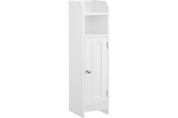 VASAGLE Soglio Slim Floor Storage Cabinet - White