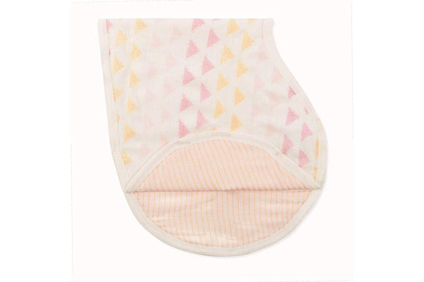 Aden + Anais: Silky Soft Bamboo Burpy Bib - Metallic Primrose Birch