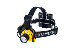 Portwest Ultra Power Head Torch (Yellow/Black) (One Size)