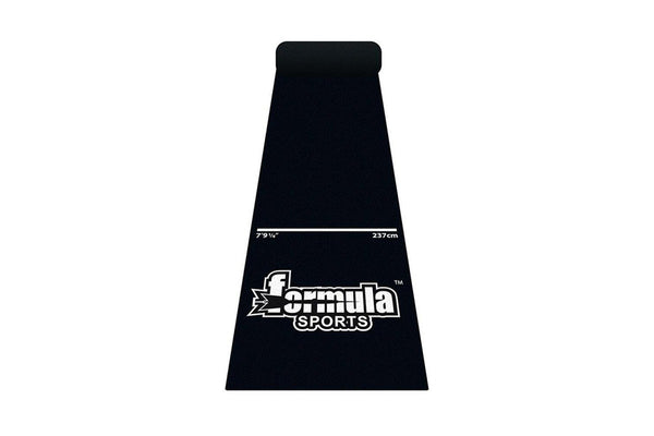 Formula Sports Non-Slip Dart International Throwing Line Floor Mat 63cm Black