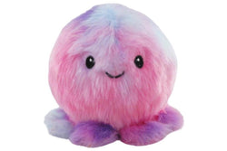 Yoonique: Fuzzy Foam Ball Octopus - 4" Plush