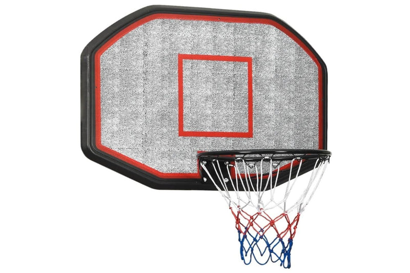 Basketball Backboard Black 109x71x3 Cm Polyethene Ktllp