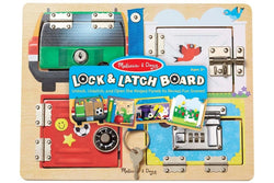 Melissa & Doug: Locks & Latches - Activity Board