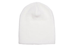 Yupoong Flexfit Unisex Heavyweight Standard Beanie Winter Hat (White Sand) (One Size)