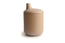 Mushie: Silicone Sippy Cup - Natural