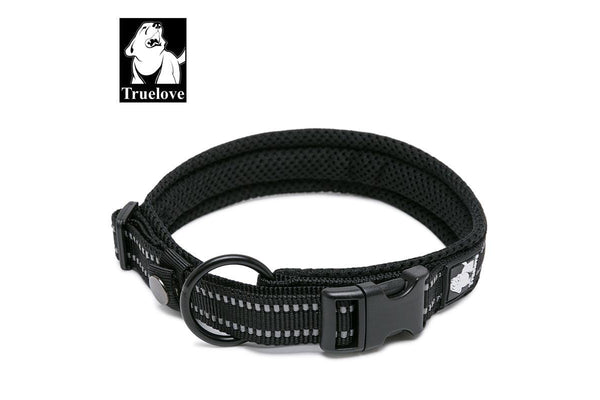 Heavy Duty Reflective Collar Black 2Xs -